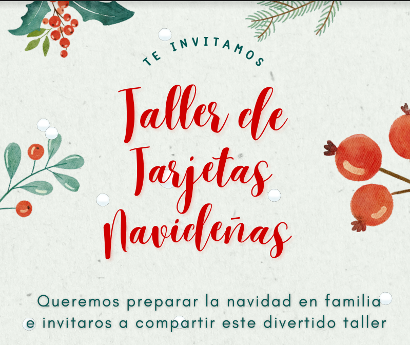 Taller de Tarjetas Navideñas